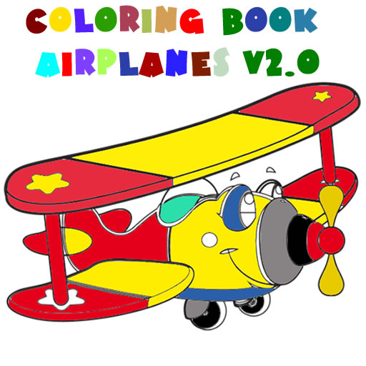 Coloring Book- Airplane V 2.0