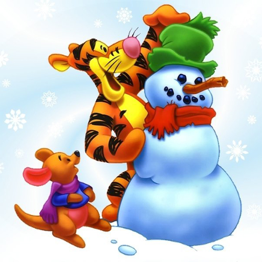 Winnie the Pooh Christmas Jigsaw Puzzle