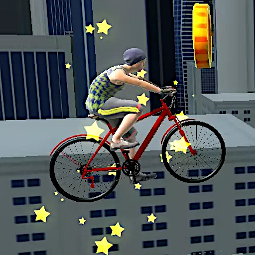 Bike Stunts of Roof