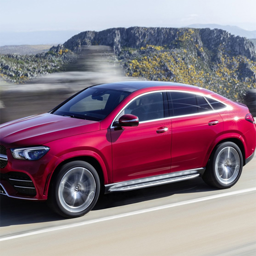 Red GLE Coupe Cars Puzzle